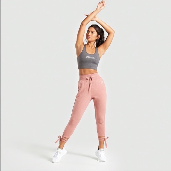 Gymshark Pants - Gymshark pink ARK HIGH WAISTED JOGGERS